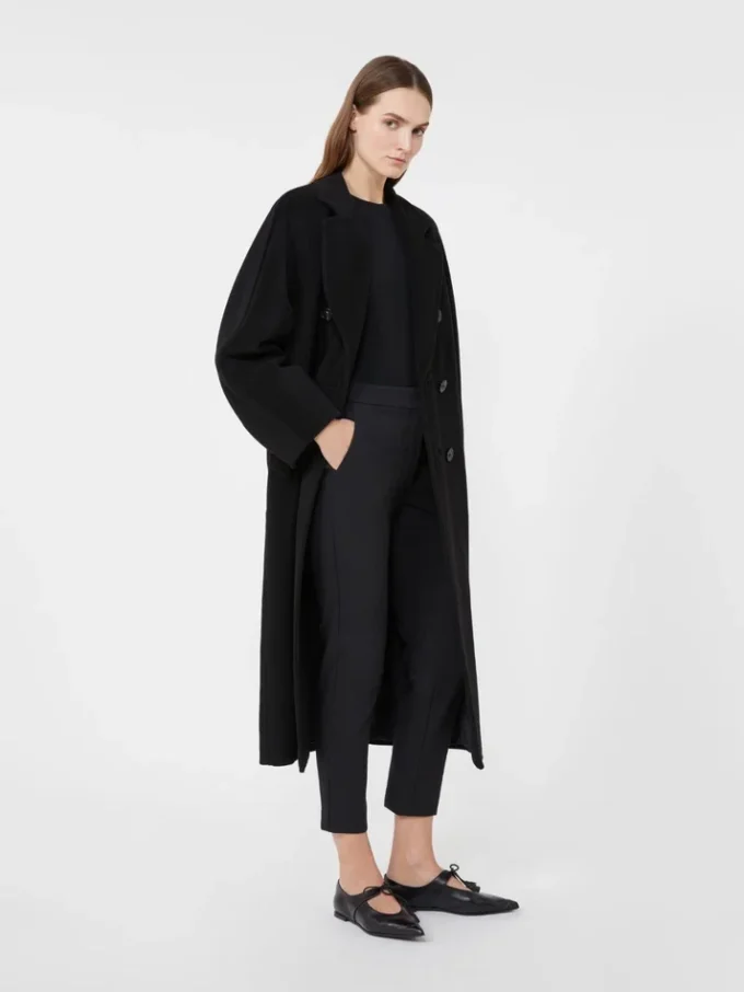 Hose aus Viskose-Jersey, schwarz Hose aus Viskose-Jersey, schwarz