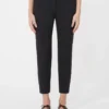 Hose aus Viskose-Jersey, schwarz Hose aus Viskose-Jersey, schwarz