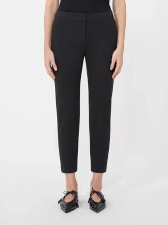 Hose aus Viskose-Jersey, schwarz Hose aus Viskose-Jersey, schwarz