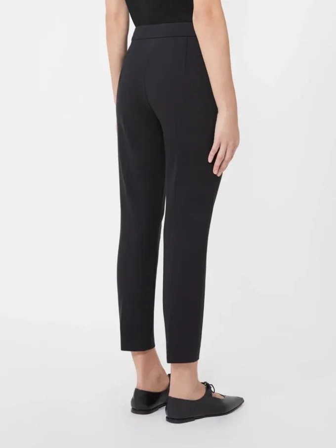 Hose aus Viskose-Jersey, schwarz Hose aus Viskose-Jersey, schwarz