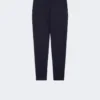 Hose aus Viskose-Jersey, ultramarinblau
