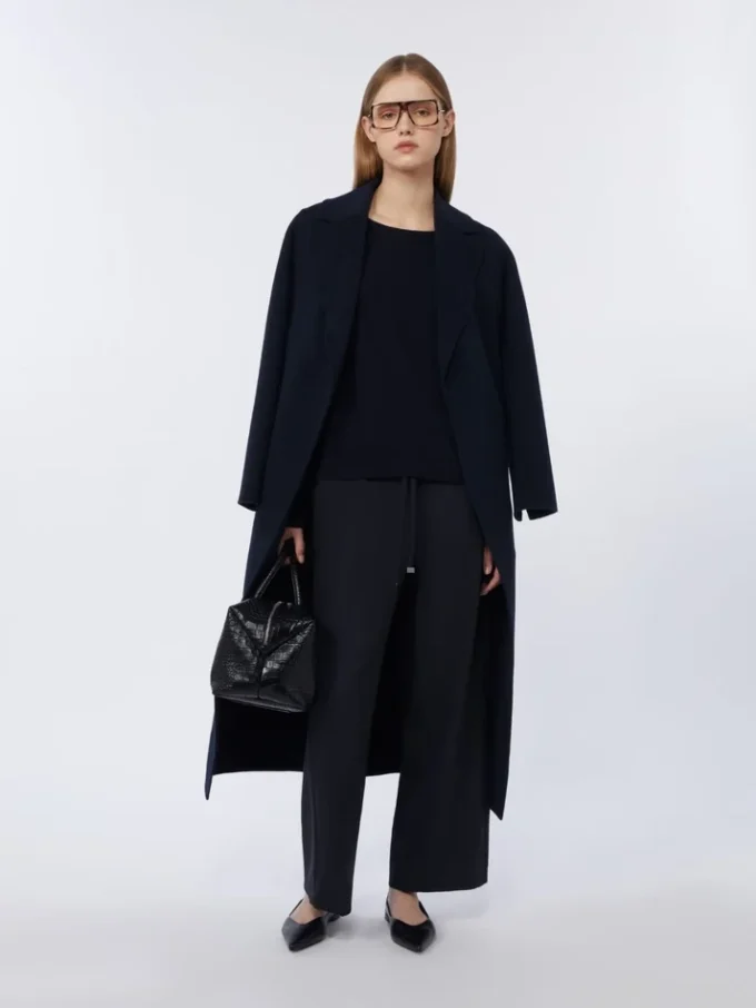 Übergroßer Wollpullover, ultramarinblau Übergroßer Wollpullover, ultramarinblau