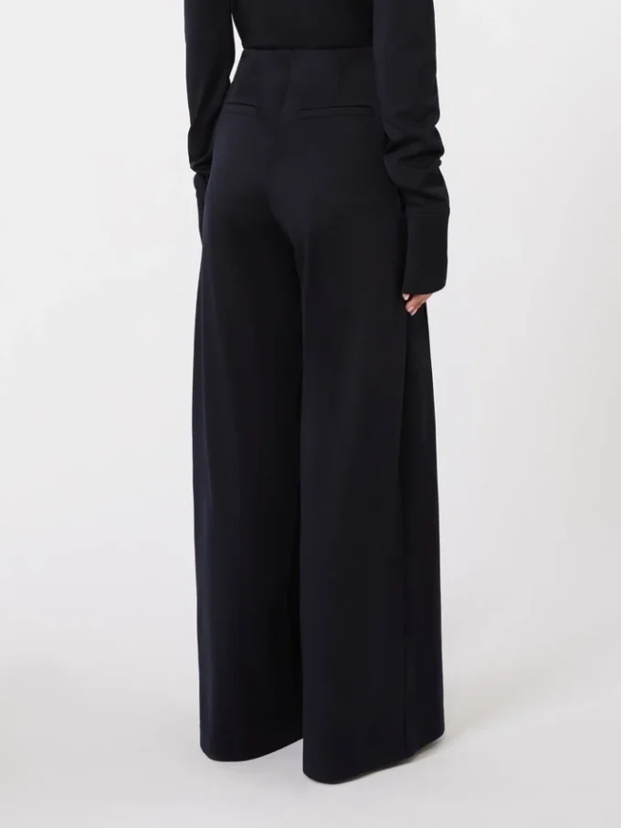 Hose aus Wolljersey, ultramarinblau Hose aus Wolljersey, ultramarinblau