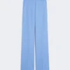Hose aus Wollkrepp, hellblau Hose aus Wollkrepp, hellblau