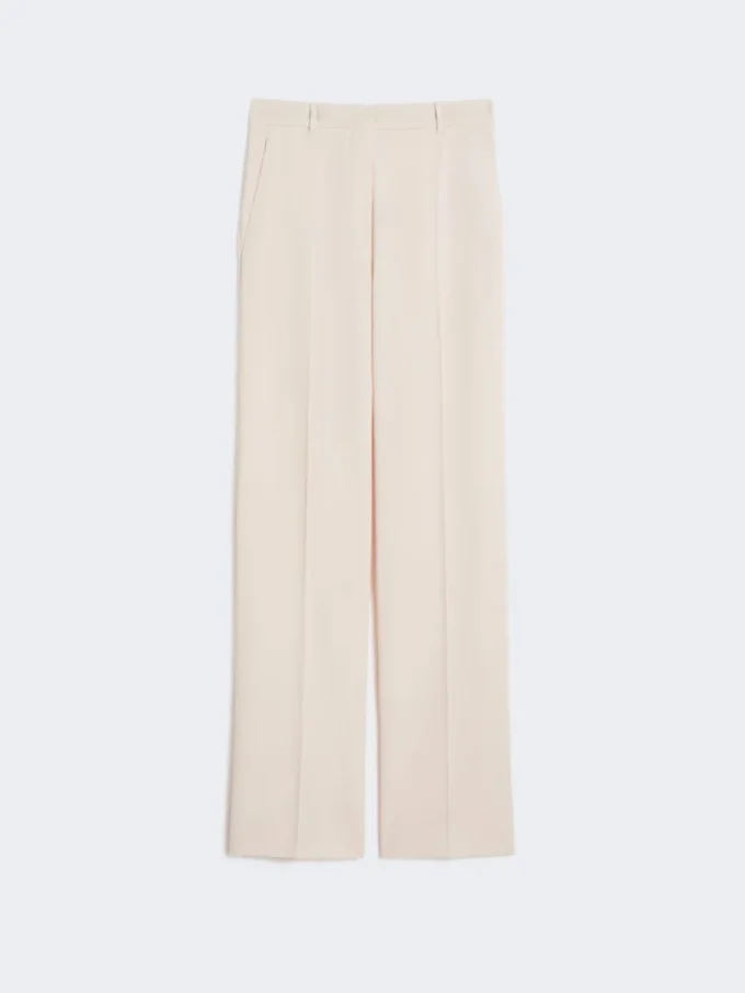 Hose aus Wollkrepp, rosa Hose aus Wollkrepp, rosa