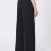 Hose aus Wollmischung, schwarz Hose aus Wollmischung, schwarz