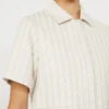Jacke aus Piqua-Jersey mit Nadelstreifen, weiß Jacke aus Piqua-Jersey mit Nadelstreifen, weiß