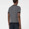 Jacquard-Pullover aus Wolle, ultramarinblau Jacquard-Pullover aus Wolle, ultramarinblau