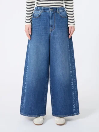 Jeans aus authentischem Baumwoll-Denim, marineblau