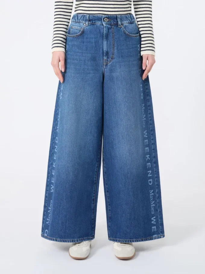 Jeans aus authentischem Baumwoll-Denim, marineblau Jeans aus authentischem Baumwoll-Denim, marineblau
