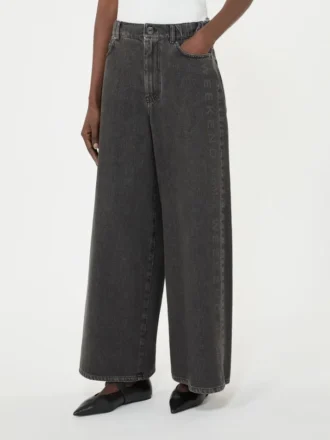 Jeans aus authentischem Baumwoll-Denim, schwarz