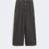 Jeans aus authentischem Baumwoll-Denim, schwarz