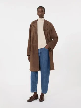Jeans aus Baumwoll-Denim mit schmalem Bein, mitternachtsblau