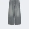 Jeans aus Baumwolle und Viskose-Denim, mittelgrau Jeans aus Baumwolle und Viskose-Denim, mittelgrau