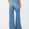 Jeans aus Leinen und Baumwoll-Denim, marineblau Jeans aus Leinen und Baumwoll-Denim, marineblau