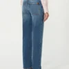 Jeans mit geradem Bein, marineblau Jeans mit geradem Bein, marineblau