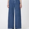 Jeans mit weitem Bein, mitternachtsblau Jeans mit weitem Bein, mitternachtsblau