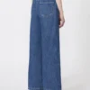 Jeans mit weitem Bein, mitternachtsblau Jeans mit weitem Bein, mitternachtsblau