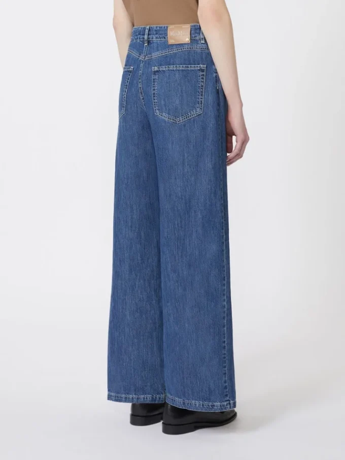 Jeans mit weitem Bein, mitternachtsblau Jeans mit weitem Bein, mitternachtsblau
