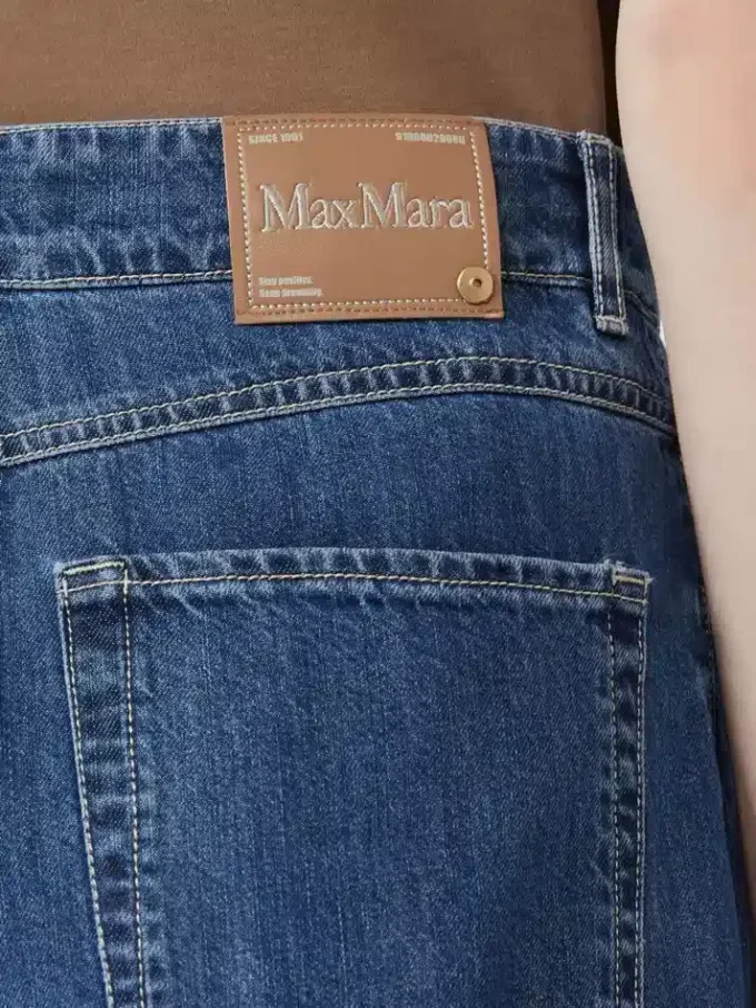 Jeans mit weitem Bein, mitternachtsblau Jeans mit weitem Bein, mitternachtsblau