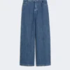 Jeans mit weitem Bein, mitternachtsblau Jeans mit weitem Bein, mitternachtsblau