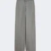 Jeanshose mit geradem Schnitt, schwarz Jeanshose mit geradem Schnitt, schwarz
