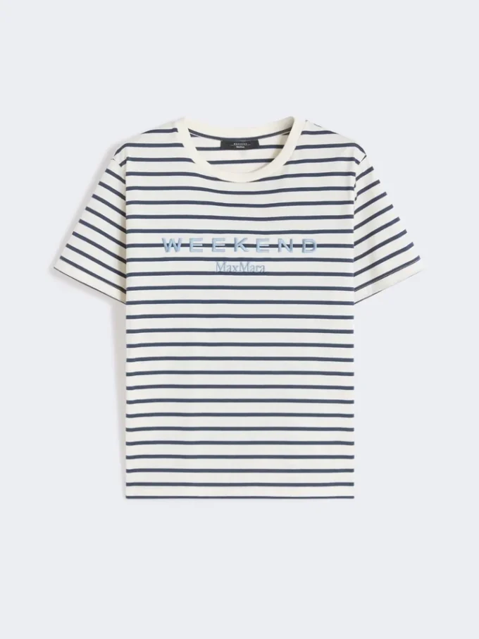 Jersey-T-Shirt mit Grafik, marineblau Jersey-T-Shirt mit Grafik, marineblau