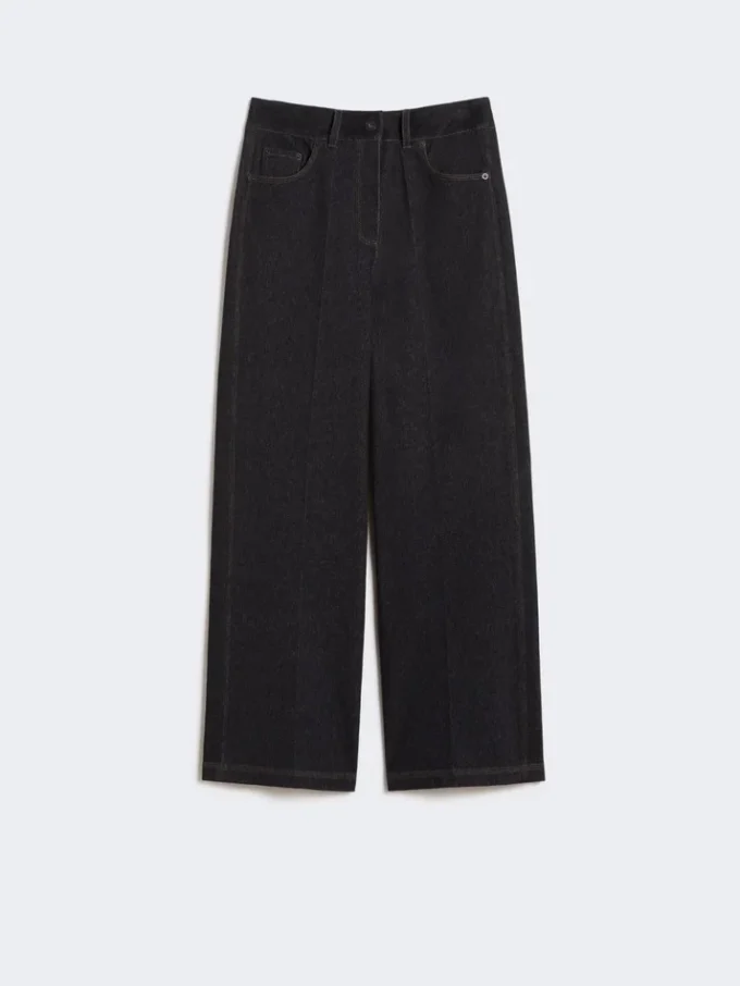 Jerseyhose im Denim-Look, ultramarinblau Jerseyhose im Denim-Look, ultramarinblau