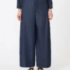 Jogginghose aus Denim, mitternachtsblau