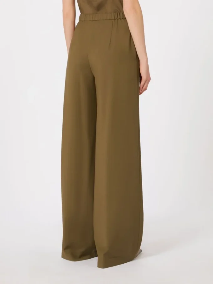 Jogginghose aus Wollstoff, khaki Jogginghose aus Wollstoff, khaki