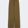 Jogginghose aus Wollstoff, khaki Jogginghose aus Wollstoff, khaki