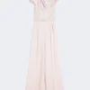 Jumpsuit aus Envers-Satin, rosa