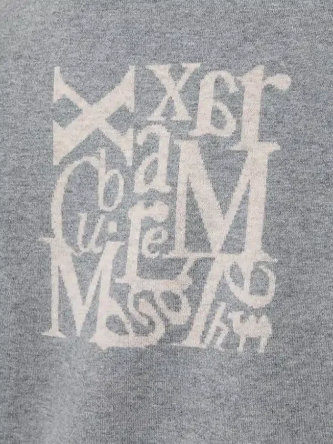 Kapuzencardigan aus Wolle und Kaschmir, mittelgrau Kapuzencardigan aus Wolle und Kaschmir, mittelgrau