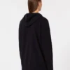 Kaschmir-Cardigan mit Kapuze, ultramarinblau Kaschmir-Cardigan mit Kapuze, ultramarinblau