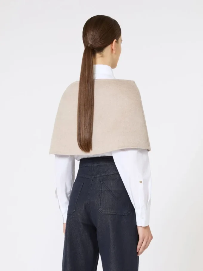 Kaschmir-Schlauchschal, beige Kaschmir-Schlauchschal, beige