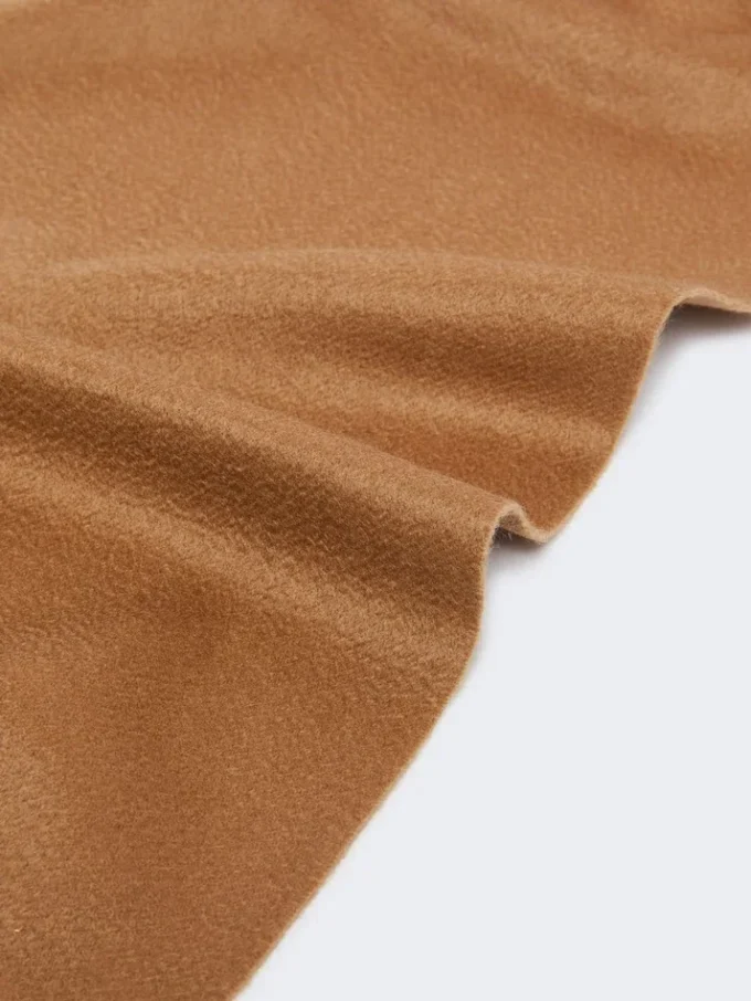 Kaschmir-Stola mit Monogramm-Stickerei, beige Kaschmir-Stola mit Monogramm-Stickerei, beige
