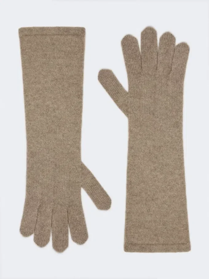 Kaschmirhandschuhe, beige Kaschmirhandschuhe, beige