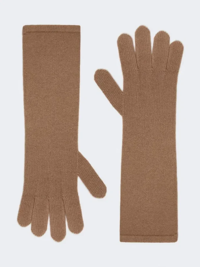 Kaschmirhandschuhe, kamel Kaschmirhandschuhe, kamel