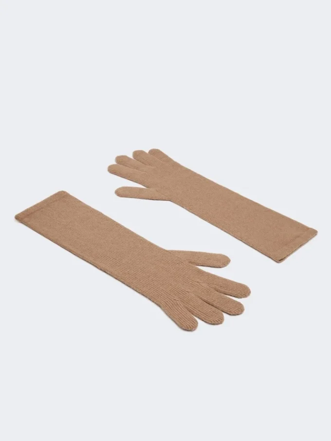 Kaschmirhandschuhe, kamel Kaschmirhandschuhe, kamel