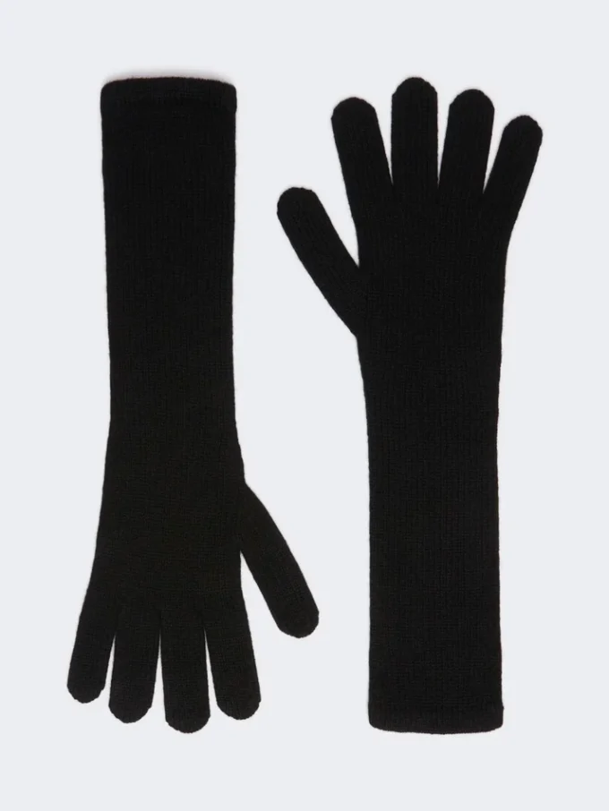 Kaschmirhandschuhe, schwarz Kaschmirhandschuhe, schwarz