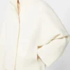 Kastenförmiger Cardigan aus Wolle, Seide