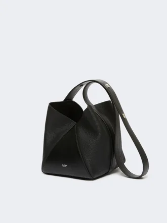 Kleine Beuteltasche, schwarz