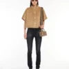 Kleine Bowler-Tasche aus naturbelassenem Leder, Farbe: Mud Kleine Bowler-Tasche aus naturbelassenem Leder, Farbe: Mud