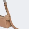 Kleine Leder-Umhängetasche, braun Kleine Leder-Umhängetasche, braun