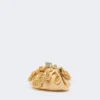 Kleine Pasticcino-Tasche in Raffia-Optik mit Blumen, beige Kleine Pasticcino-Tasche in Raffia-Optik mit Blumen, beige
