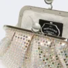 Kleine Satin-Pasticcino-Tasche mit Strassverzierung, Antikrosa Kleine Satin-Pasticcino-Tasche mit Strassverzierung, Antikrosa