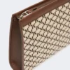Kleine Tasche aus Baumwolljacquard, schwarz Kleine Tasche aus Baumwolljacquard, schwarz