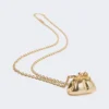 Lange Halskette mit Pasticcino-Taschenanhänger, gold Lange Halskette mit Pasticcino-Taschenanhänger, gold