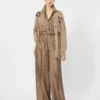 Langer Cardigan aus Wolle und Kaschmir, sandfarben Langer Cardigan aus Wolle und Kaschmir, sandfarben
