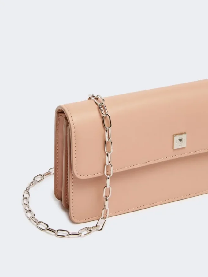Leder-Handytasche, rosa